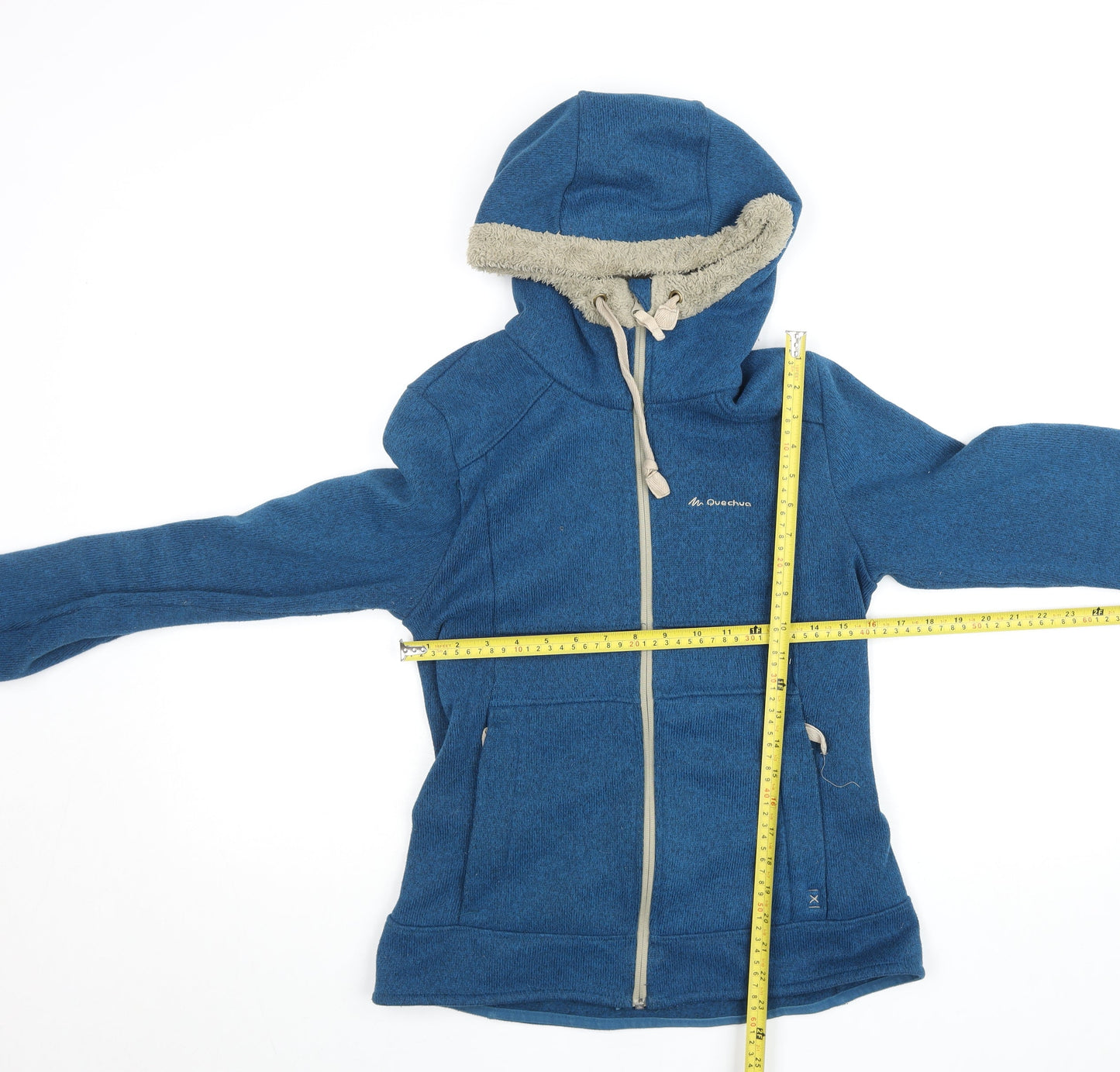 Womens UK Size 12 Quechua Blue Fleece