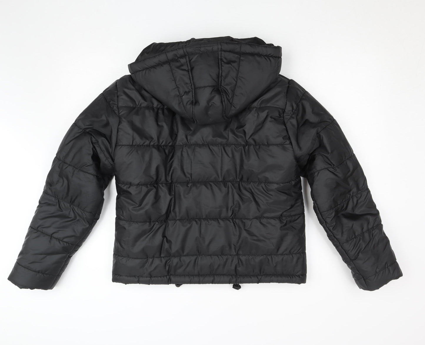 I Saw It First Women's Black Size 10 Quilted Puffer Jacket