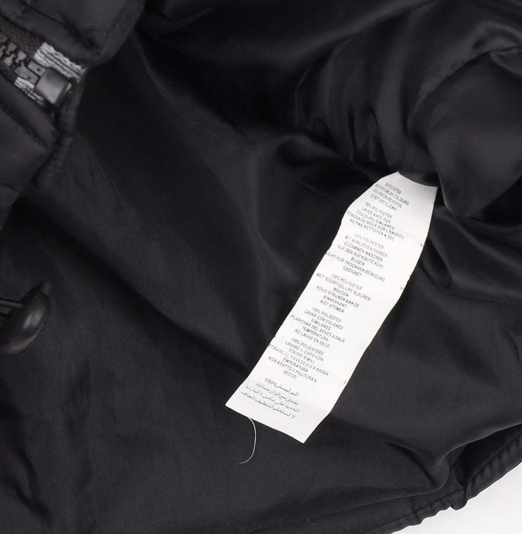 I Saw It First Women's Black Size 10 Quilted Puffer Jacket