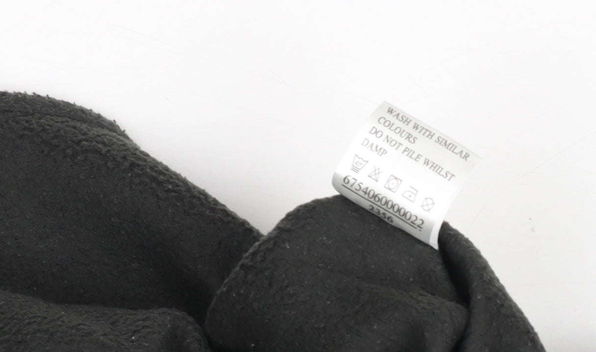 Easy Apparel Men's Black Fleece Button Cardigan M Regular Fit