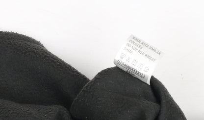 Easy Apparel Men's Black Fleece Button Cardigan M Regular Fit