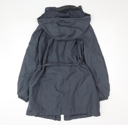 Womens UK Size 16 Marks and Spencer Grey Parka Coat