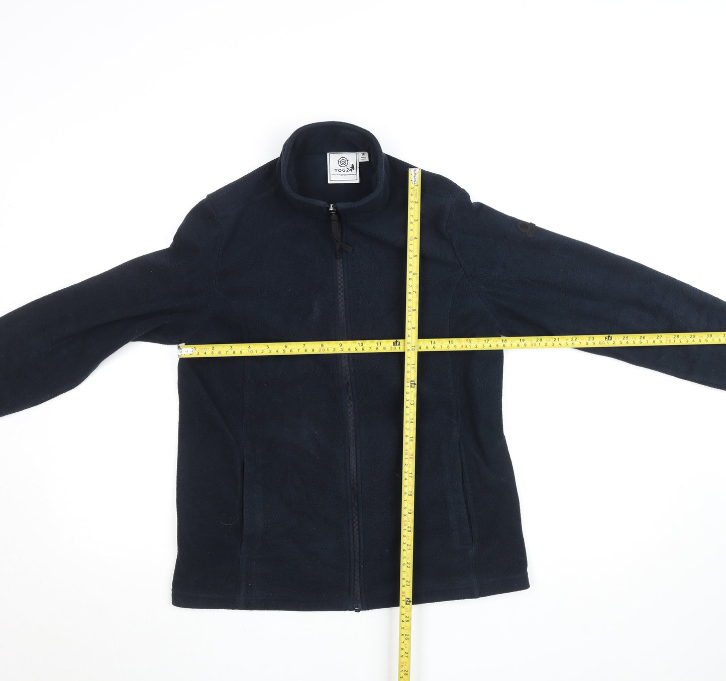 Womens UK Size 10 TOG24 Black Hiking Walking Outdoor Gym & Training Jacket
