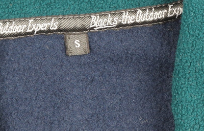 Blacks Men's Blue Fleece Half Zip Outdoor Jacket Size S