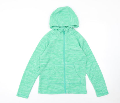 Girls UK Size 11-12 Years Mountain Warehouse Green Full Zip Hoodie
