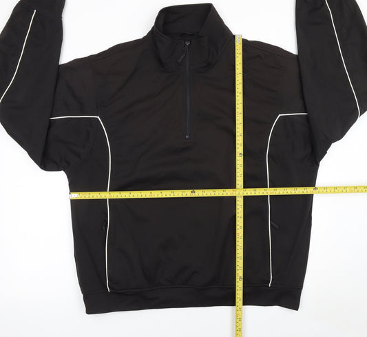 Mens UK Size XL Kartel Black Running & Jogging Gym & Training Walking Jacket