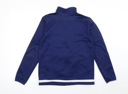 Boys UK Size 13-14 Years adidas Blue Track Jacket