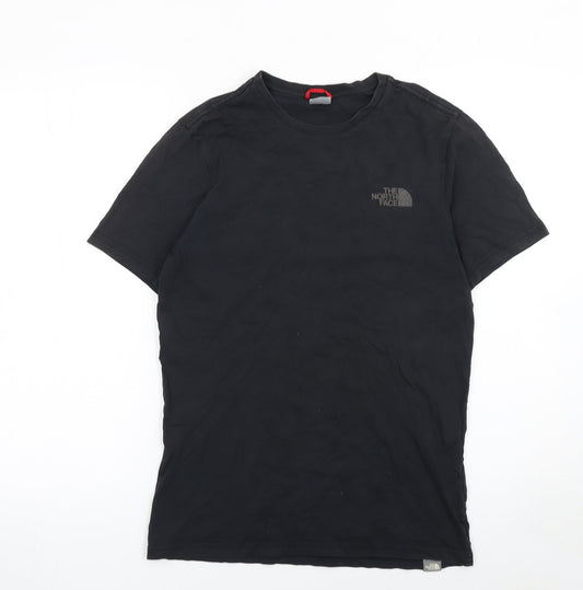 The North Face Men's Black XS Crew Neck Cotton T-Shirt