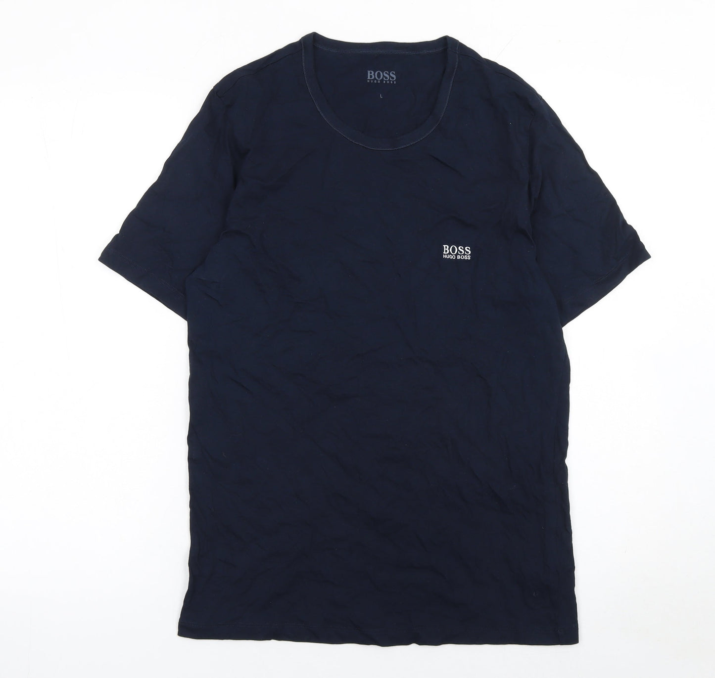 Mens UK Size L HUGO BOSS Blue  T-Shirt