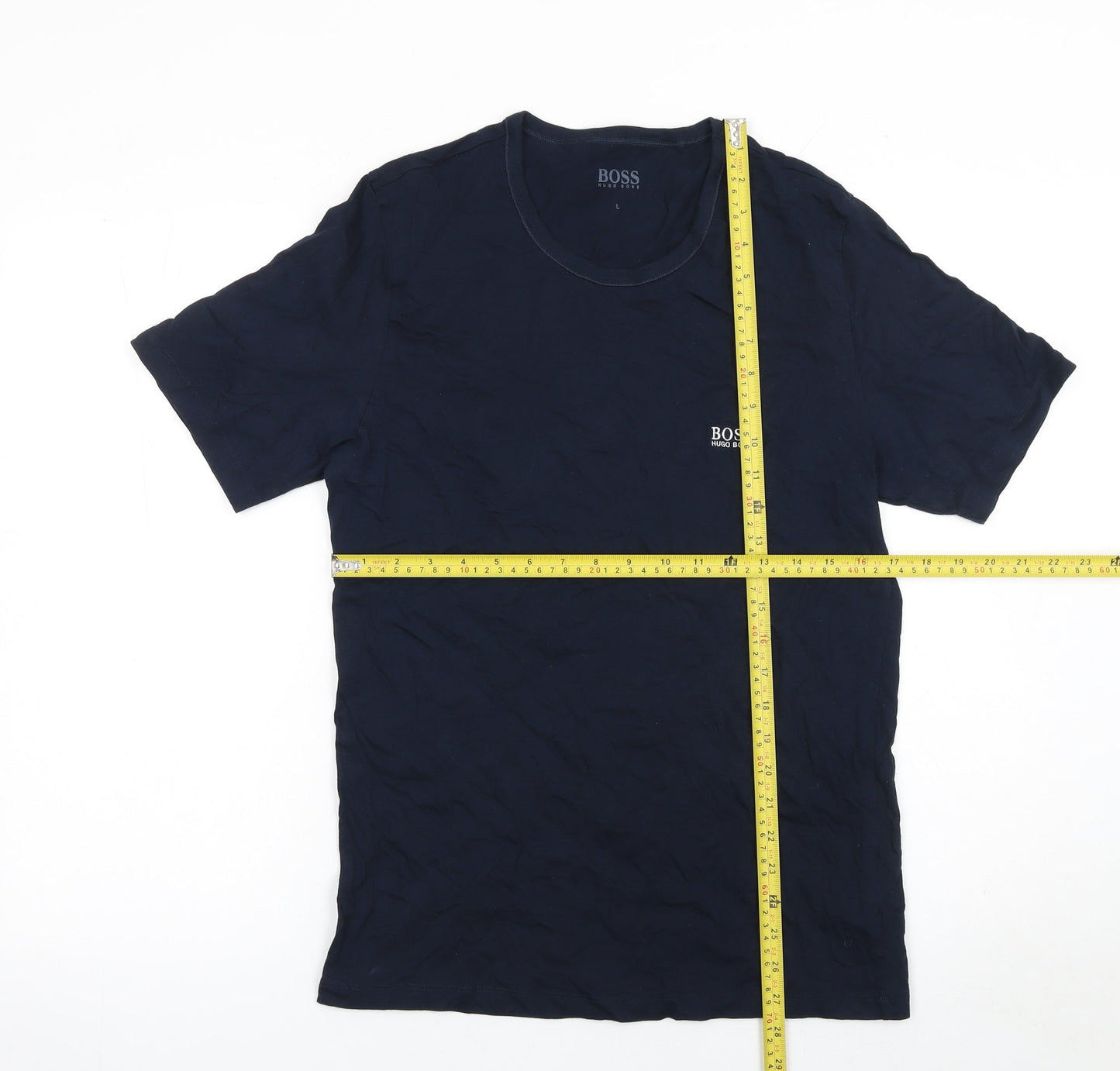 Mens UK Size L HUGO BOSS Blue  T-Shirt