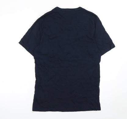 Mens UK Size L HUGO BOSS Blue  T-Shirt