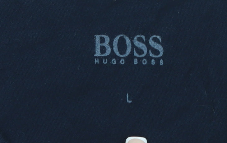 Mens UK Size L HUGO BOSS Blue  T-Shirt