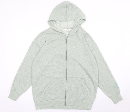 Girls UK Size 11-12 Years H&M Grey Full Zip Hoodie
