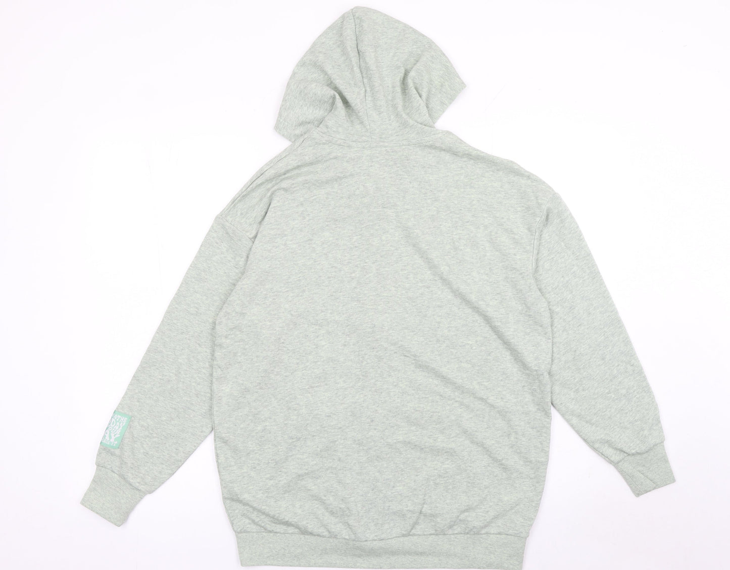 Girls UK Size 11-12 Years H&M Grey Full Zip Hoodie