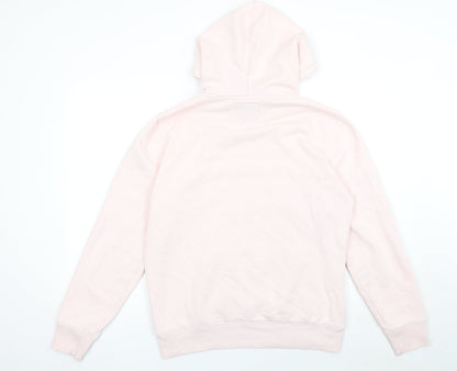Hollister Women Pink Pullover Hoodie Medium Must-Have Collection