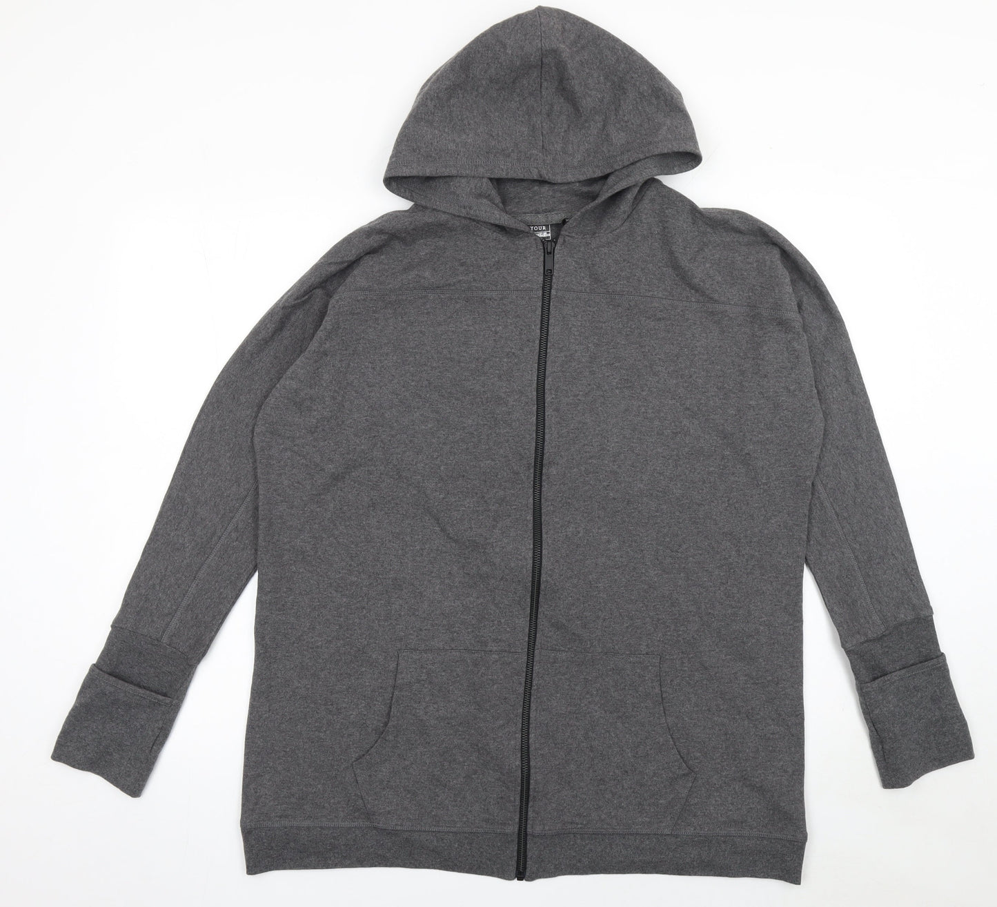 Womens UK Size 16 mamas & papas Grey Full Zip Hoodie