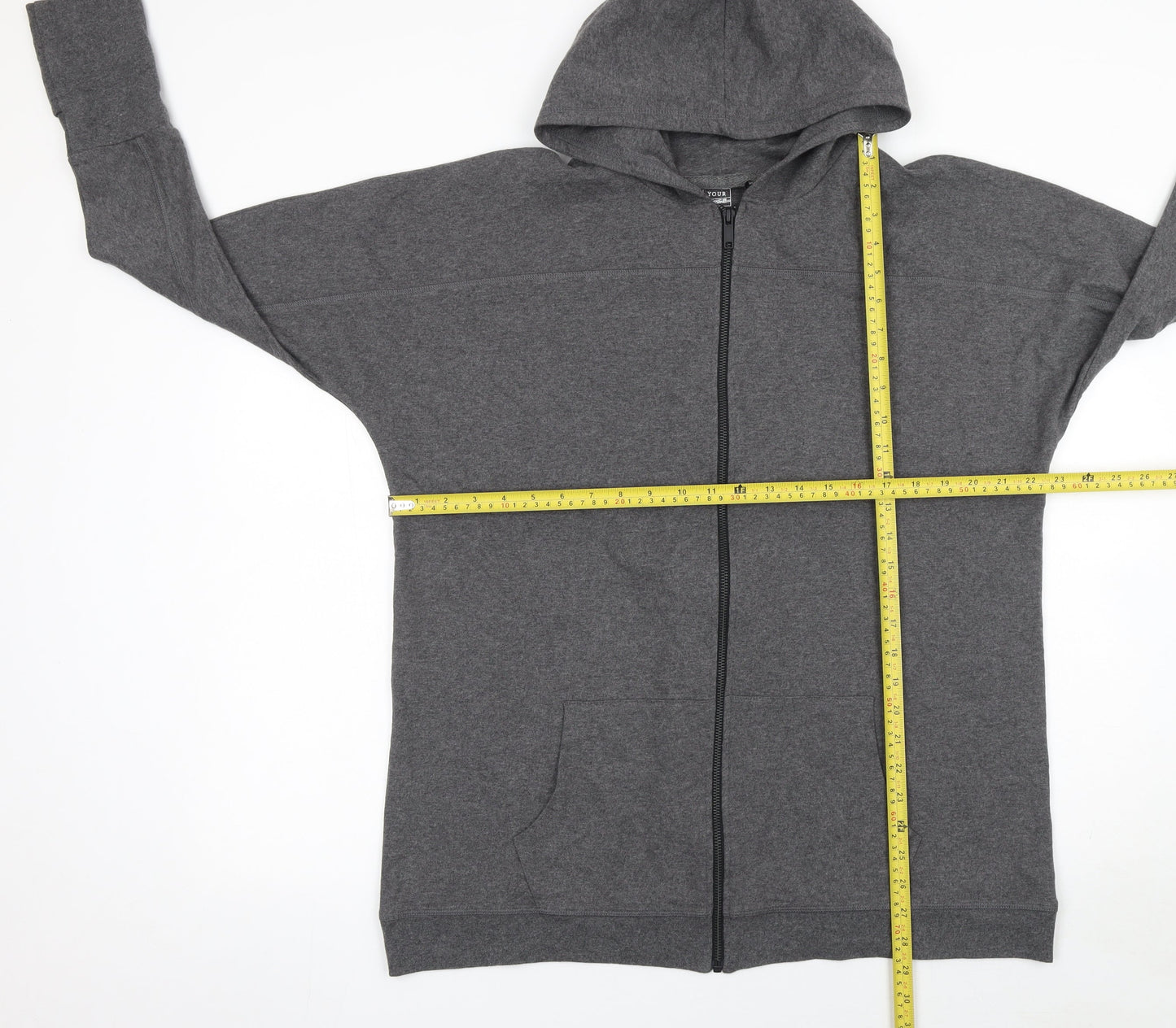 Womens UK Size 16 mamas & papas Grey Full Zip Hoodie