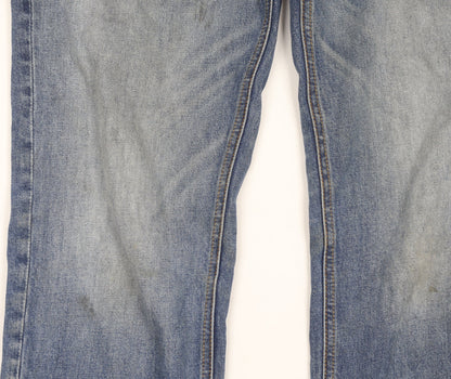 Jack & Jones Men's Blue Straight Jeans 32x30 Cotton Denim