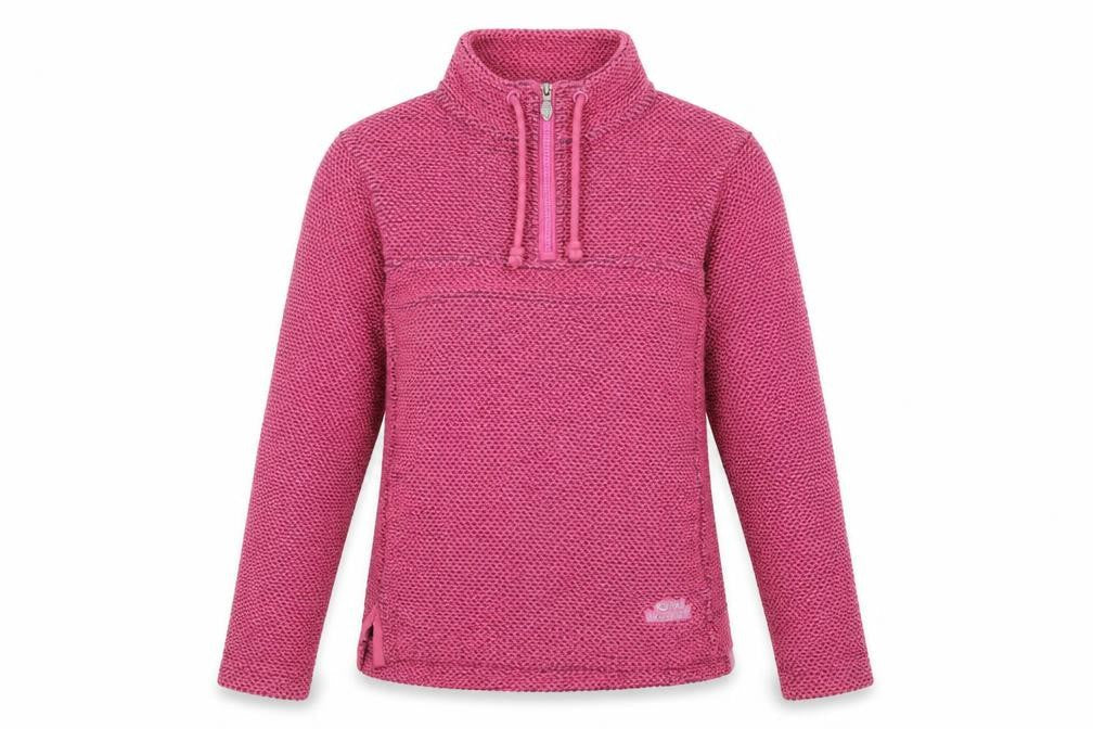 Womens UK Size 10 Weird Fish Pink Pullover Sweatshirt