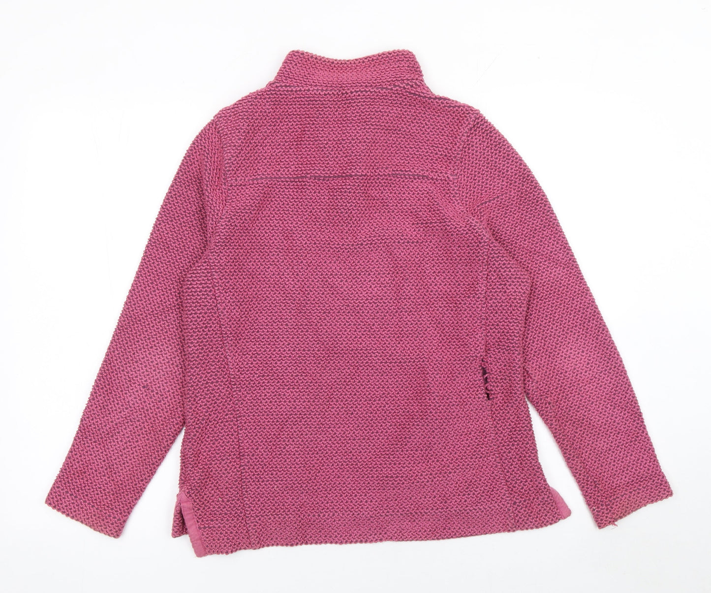 Womens UK Size 10 Weird Fish Pink Pullover Sweatshirt