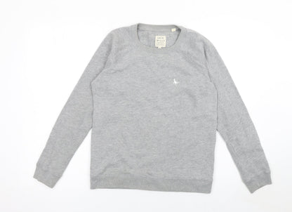 Womens UK Size 10 Jack Wills Grey Pullover Sweatshirt