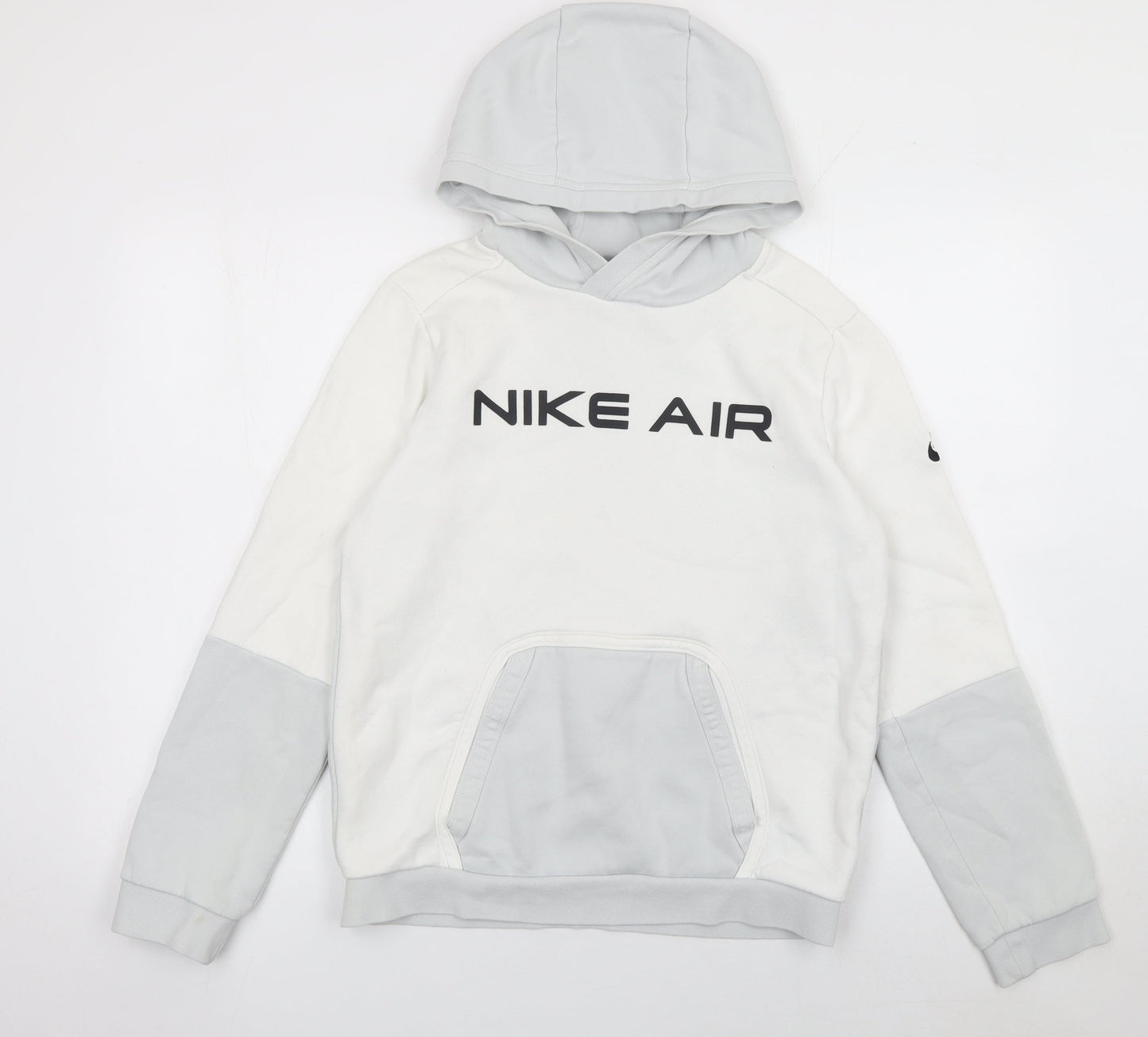 Boys UK Size XL Nike White Pullover Hoodie