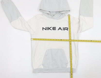 Boys UK Size XL Nike White Pullover Hoodie