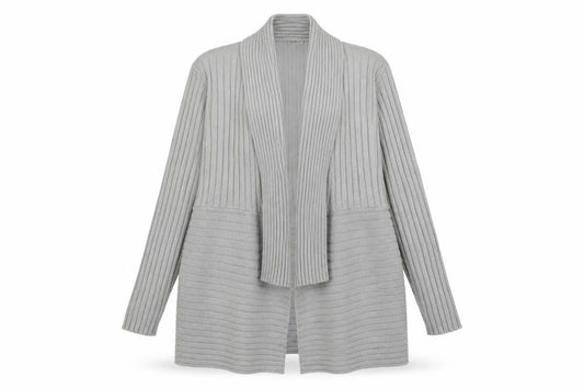 Womens UK Size 18 John Lewis Grey Cardigan Jumper