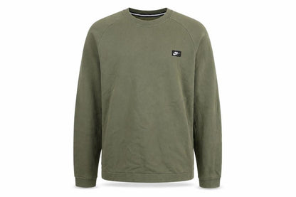 Mens UK Size S Nike Green Pullover Sweatshirt