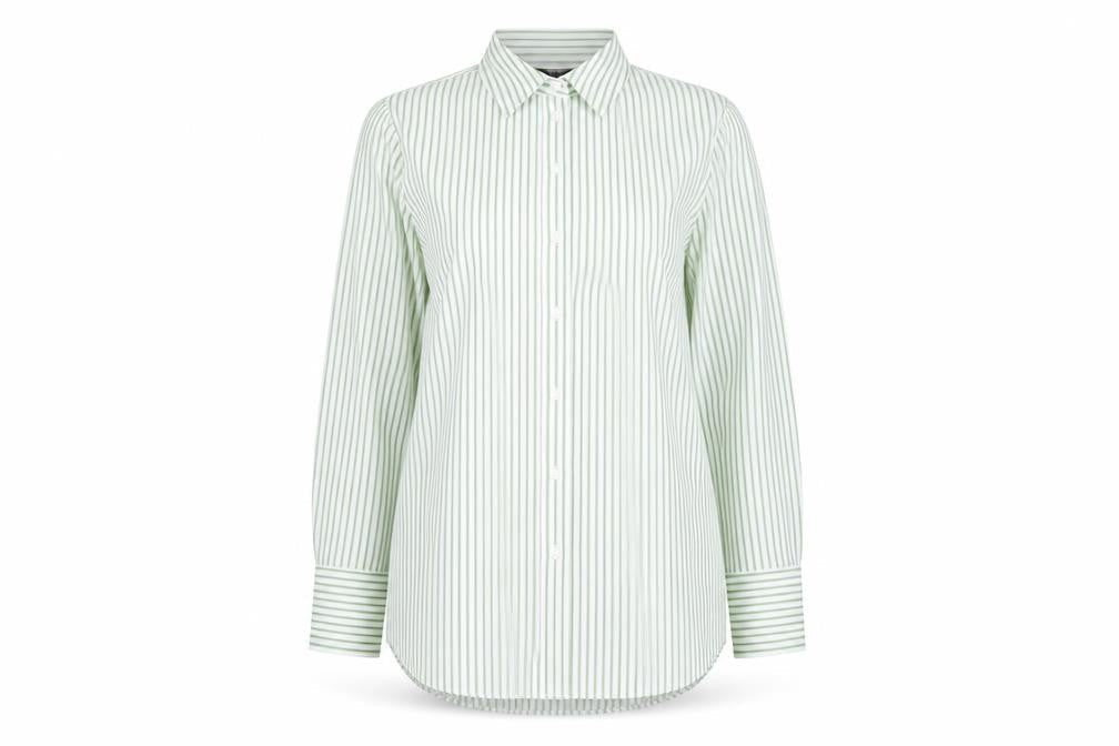 Womens UK Size 8 Lipsy Green Classic Button-Up