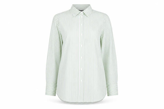 Womens UK Size 8 Lipsy Green Classic Button-Up