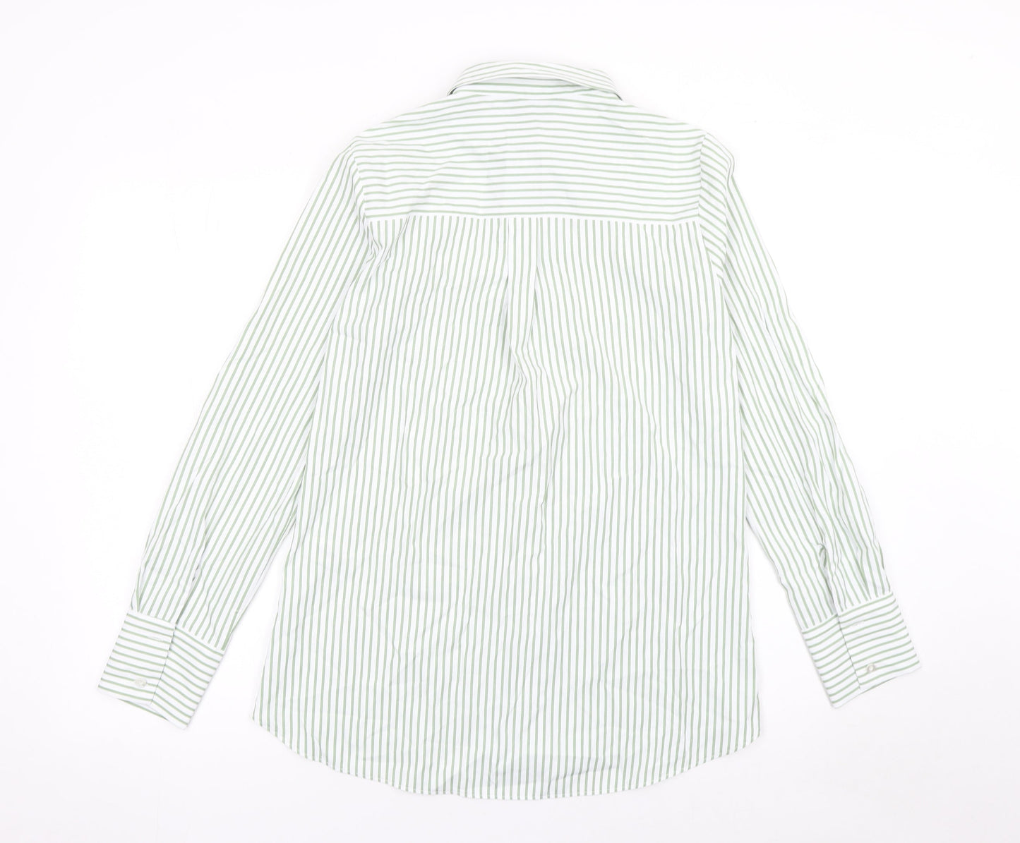 Womens UK Size 8 Lipsy Green Classic Button-Up