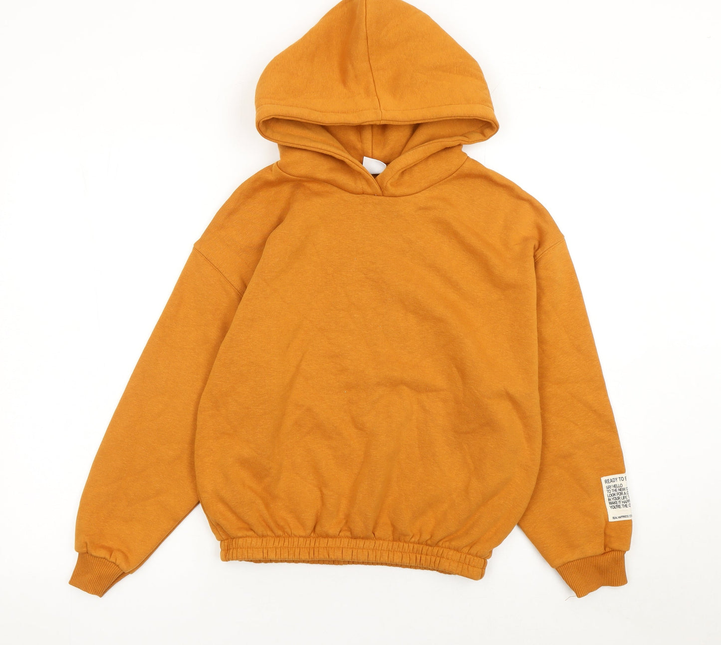 Girls UK Size 13-14 Years Zara Brown Pullover Hoodie