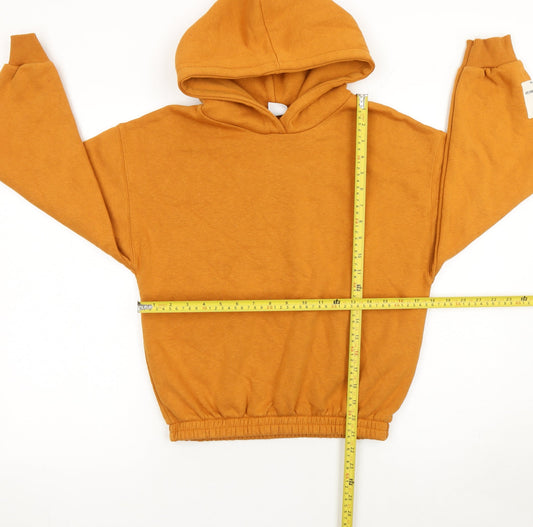Girls UK Size 13-14 Years Zara Brown Pullover Hoodie
