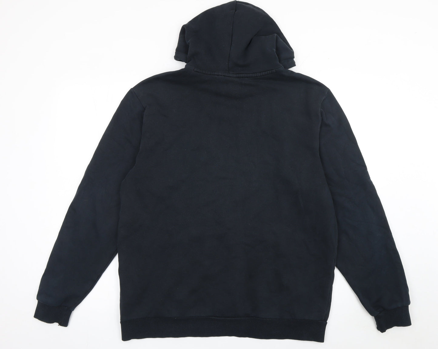Mens UK Size L PUMA Black Pullover Hoodie