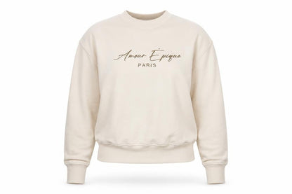 Womens UK Size S George Beige Pullover Sweatshirt