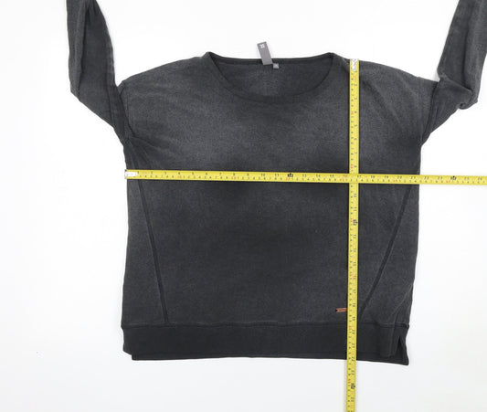 Womens UK Size XS Sweaty Betty Black Pullover Sweatshirt