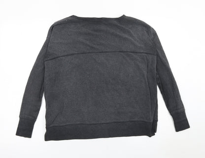 Womens UK Size XS Sweaty Betty Black Pullover Sweatshirt