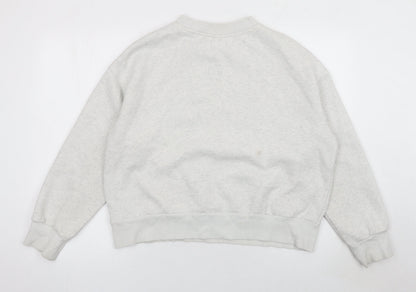 Womens UK Size S All Fenix Grey Pullover Sweatshirt