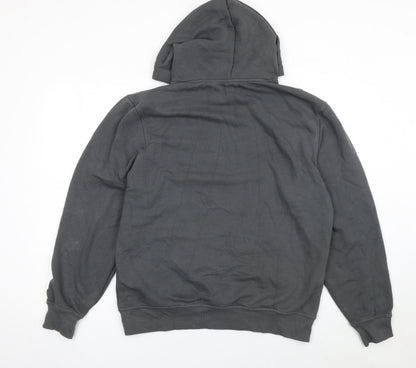 Mens UK Size M River Island Grey Pullover Hoodie