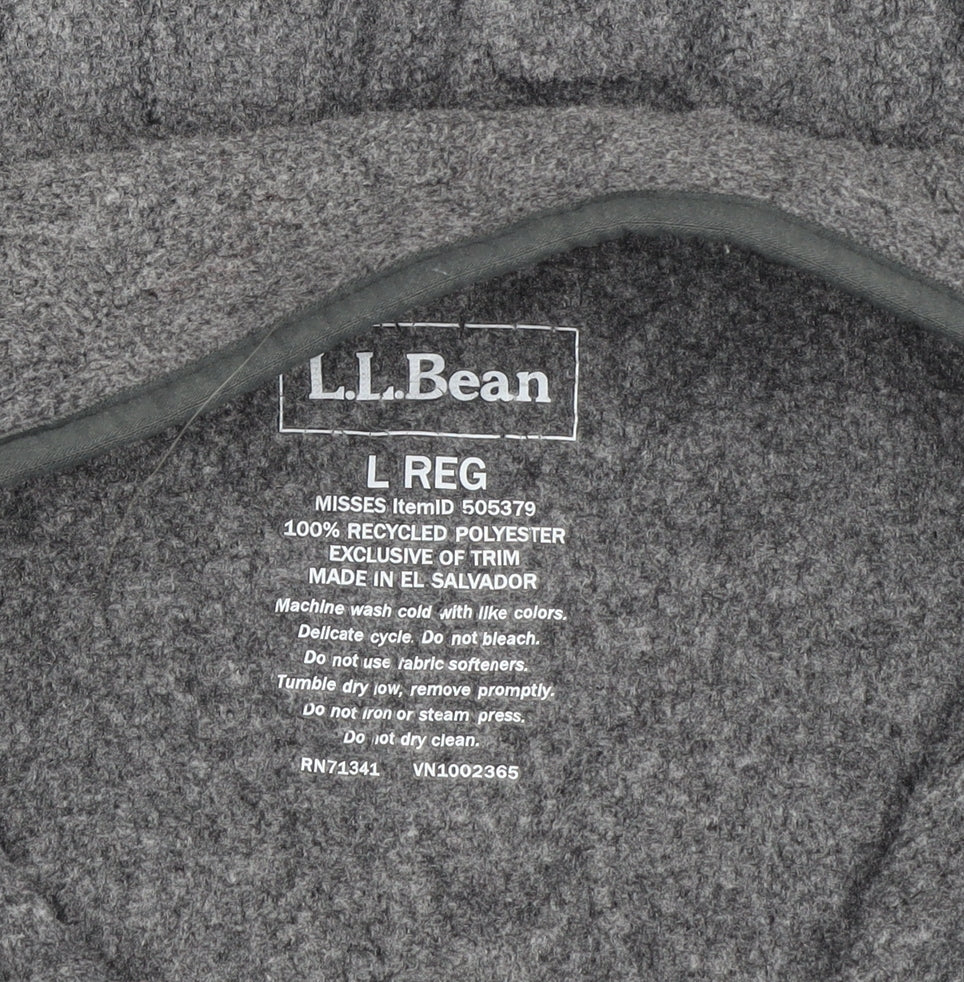 Mens UK Size L L.L. Bean Grey Basic Jacket
