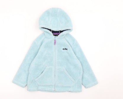 Girls UK Size 10 Years Gill Blue Basic Jacket