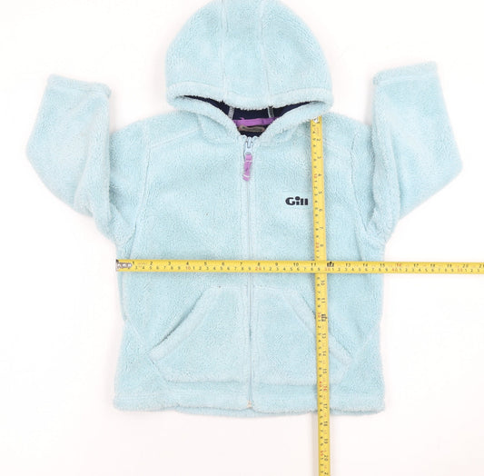 Girls UK Size 10 Years Gill Blue Basic Jacket