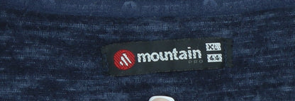 Mens UK Size XL Mountain Pro Blue Pullover Sweatshirt