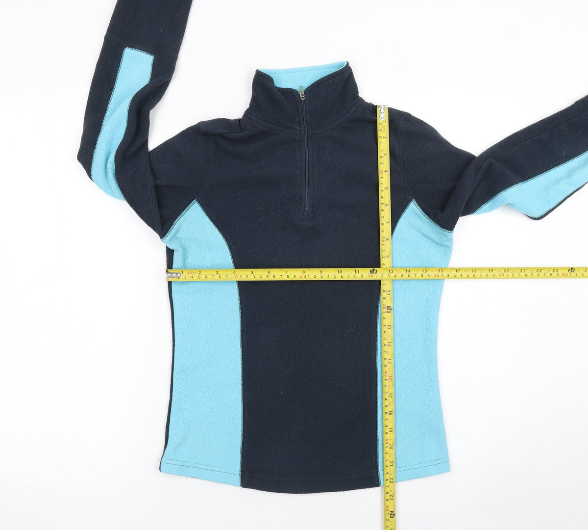 Peter Storm Boys Blue Fleece 1/4 Zip Pullover Sweatshirt Size 10 Years