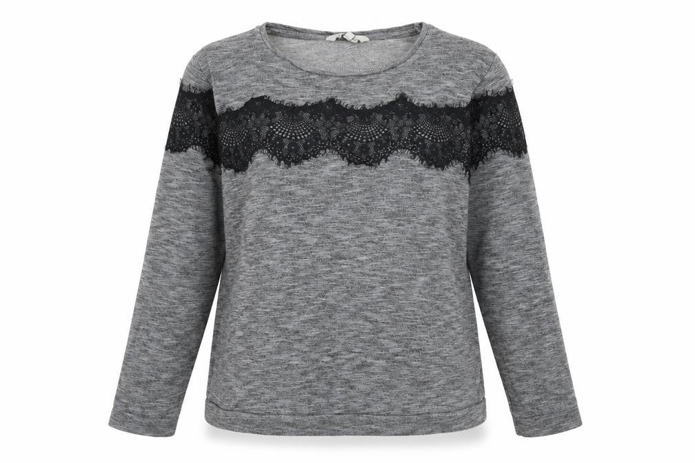 Womens UK Size 14 Peacocks Grey Pullover Jumper