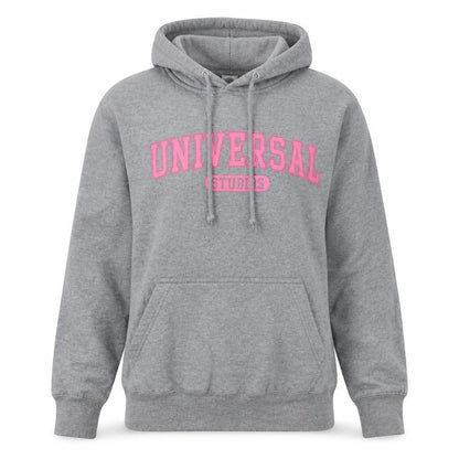 Womens UK Size S Universal Studios Grey Pullover Hoodie