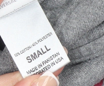 Womens UK Size S Universal Studios Grey Pullover Hoodie