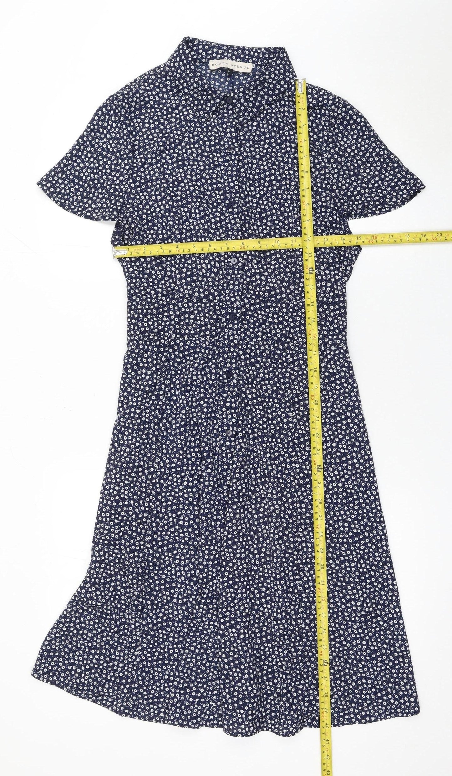 Womens UK Size L Rowen Avenue Shirt Dress