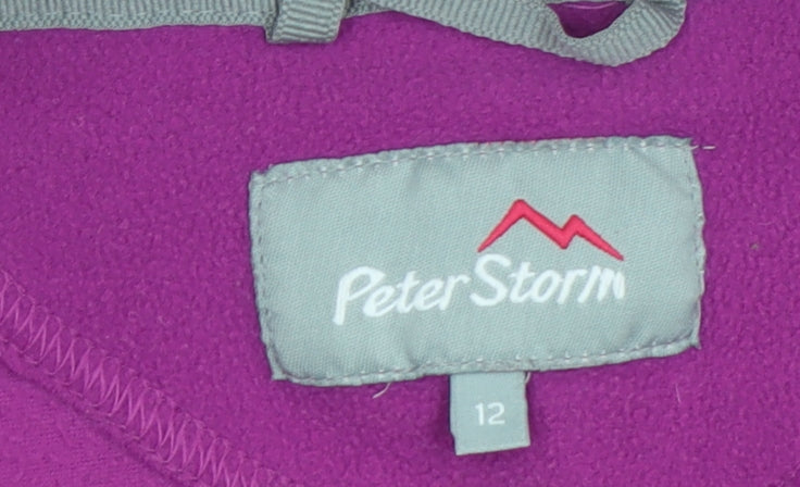 Womens UK Size 12 Peter Storm Purple Pullover Sweatshirt